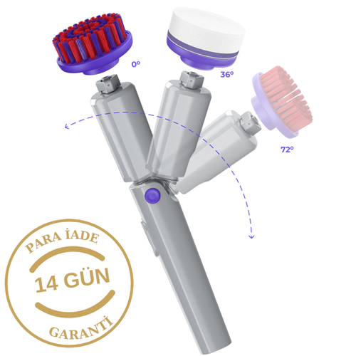 Cleanova® Temizlik Süresini Yarıya İndiren Güçlü Fırça